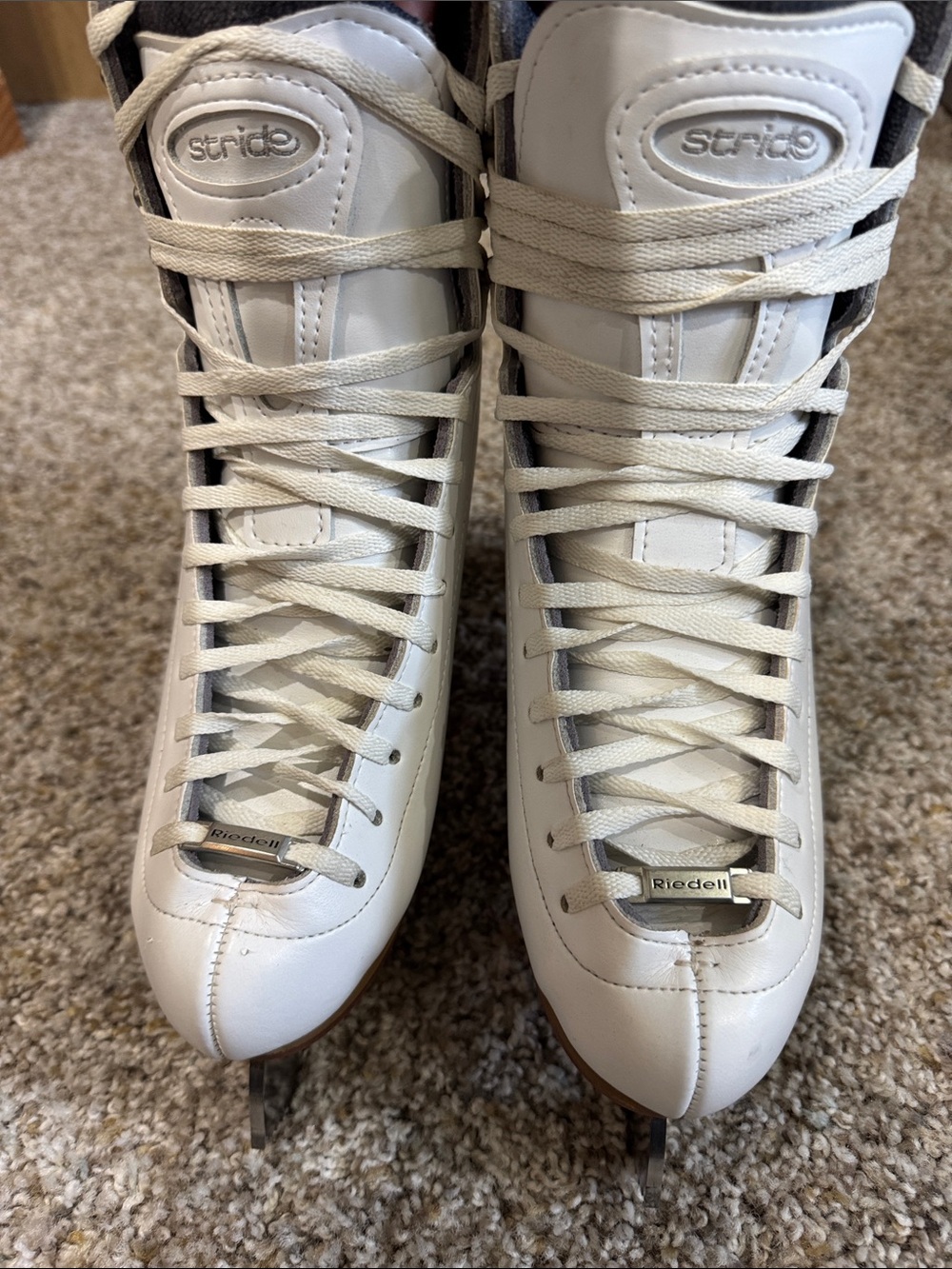 Riedel White Women's Figure Ice Skates